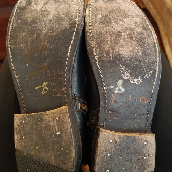 Bed Stu Leather Buckle Riding Boots - Picture 3 of 4